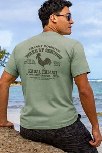 Camiseta Estonada Surfwear Cranky Rooster Wake Up
