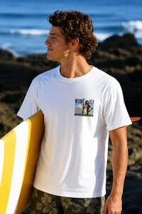 Camiseta Surfwear Mauna Kea Branca
