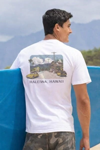 Camiseta Estonada Surfwear Haleiwa