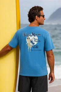 Camiseta Estonada Surfwear Hula Moon
