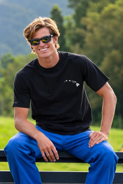 Foto Camiseta Surfwear Fake Pidgin Preta