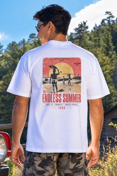Foto Camiseta Surfwear The Endless Summer 66 Branca