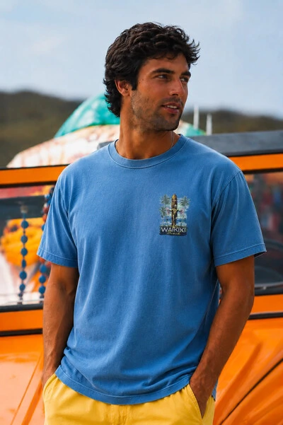 Foto Camiseta Estonada Surfwear Duke Kahanamoku