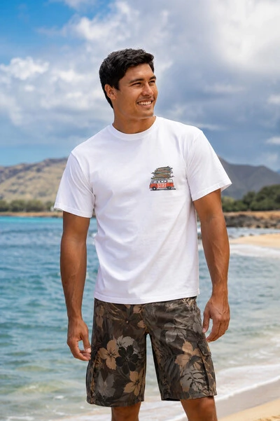 Foto Camiseta Surfwear Surf Kombi