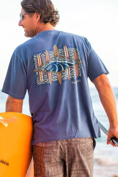 Foto Camiseta Estonada Surfwear Solo Wave