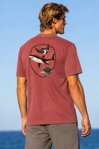 Foto Camiseta Estonada Surfwear Manõ Sea King