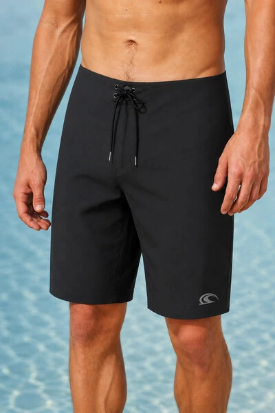 Foto Boardshort Bermuda Surf Masculina Preta