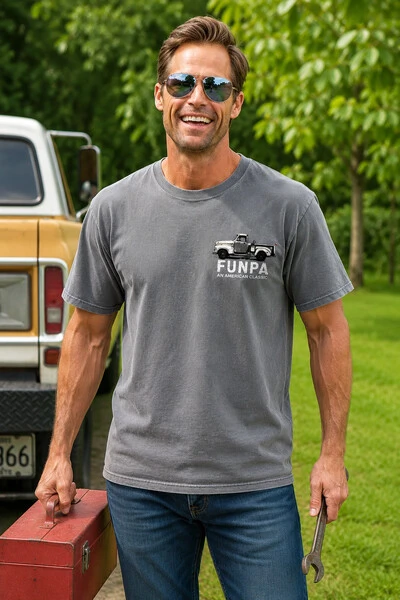 Foto Camiseta Estonada Surfwear Funpa Cinza
