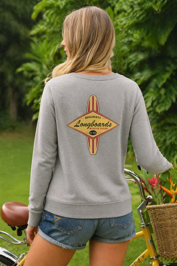 Moletom Crewneck Estonado Koolshirts Longboards