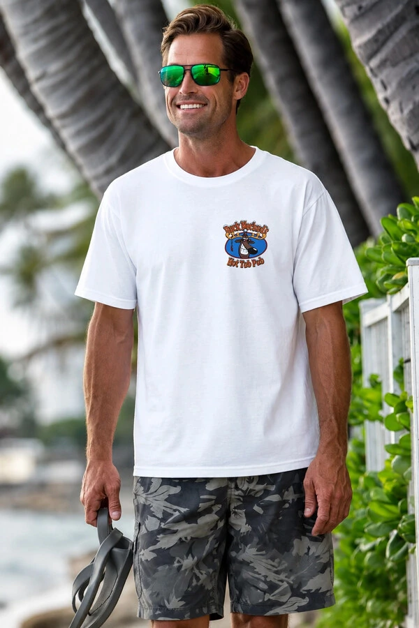 Camiseta Surfwear Buck Necked´s Branca