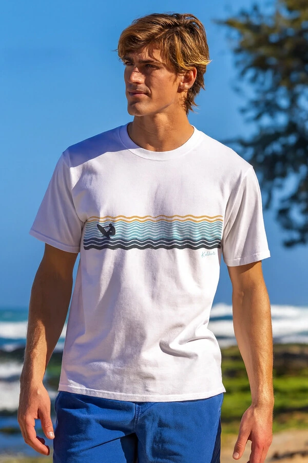 Camiseta Surfwear Destroying the Waves