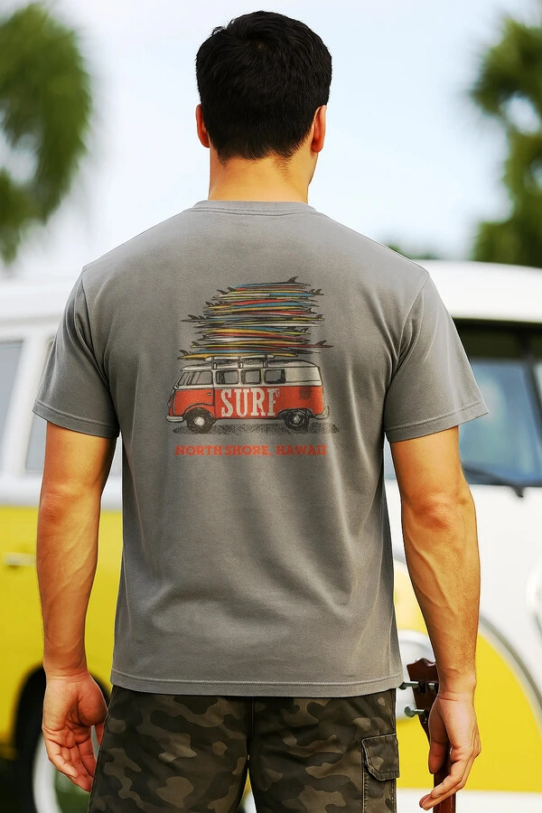 Camiseta Estonada Surfwear Surf Kombi