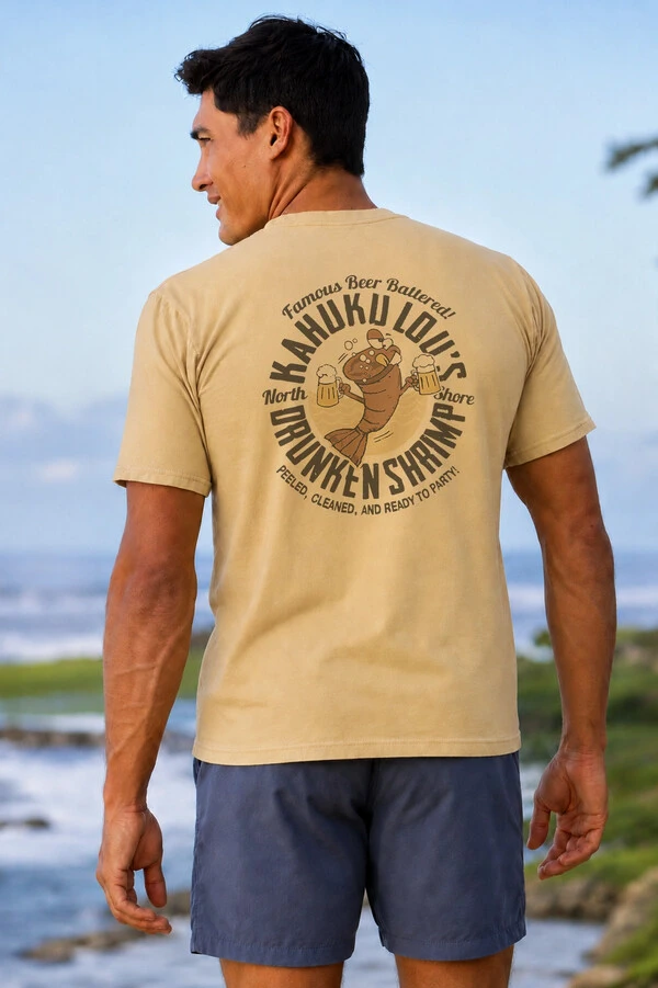 Camiseta Estonada Surfwear Kahuko Lou´s