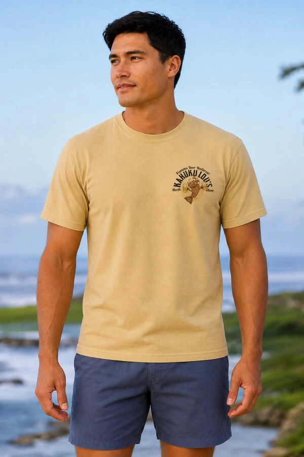 Camiseta Estonada Surfwear Kahuko Lou´s