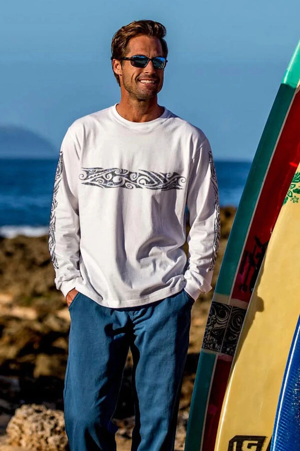 Camiseta Surfwear Wild Batik Band