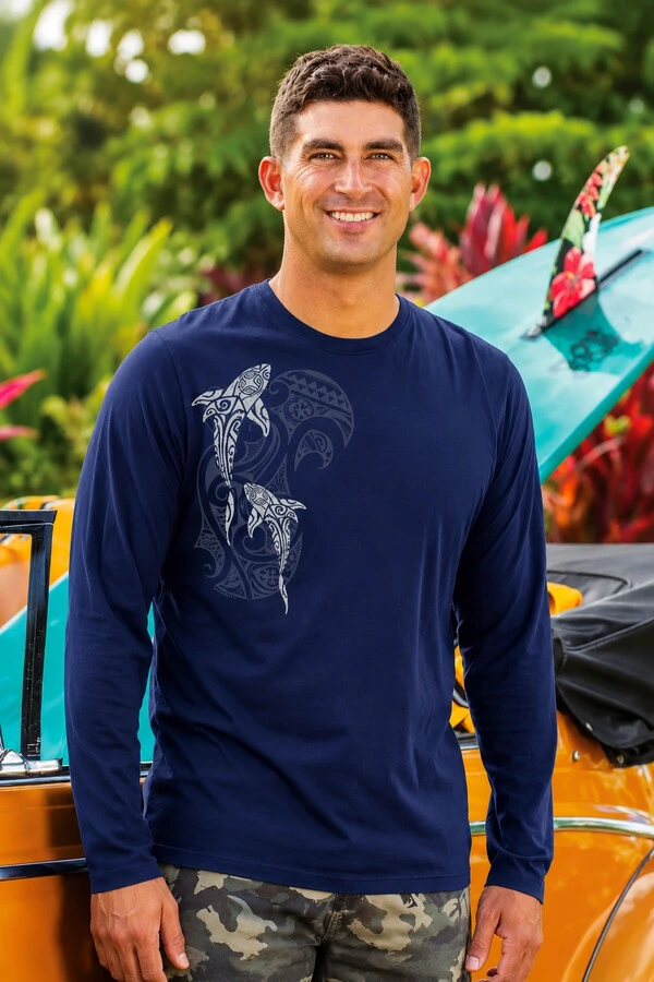 Camiseta Surfwear Mano A Mano Marinho