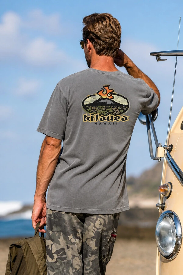 Camiseta Estonada Surfwear Kilauea