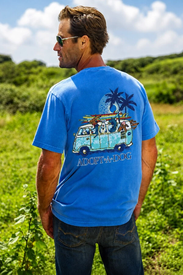 Camiseta Estonada Kombi Rescue - Adopt a Dog