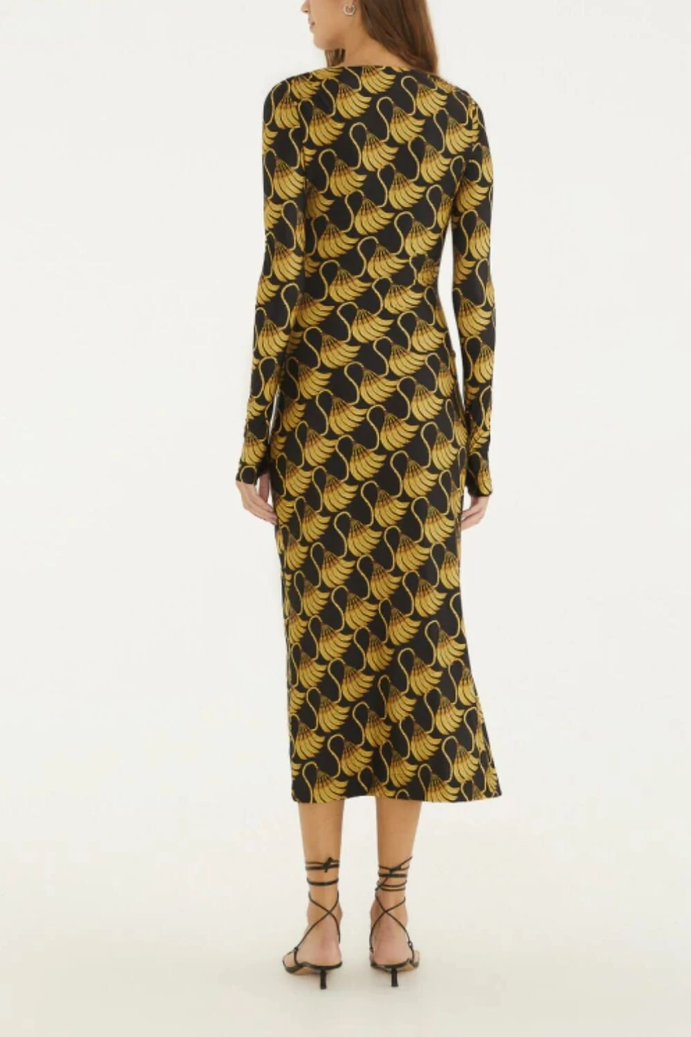 FotoVestido midi banana tassel mini Farm