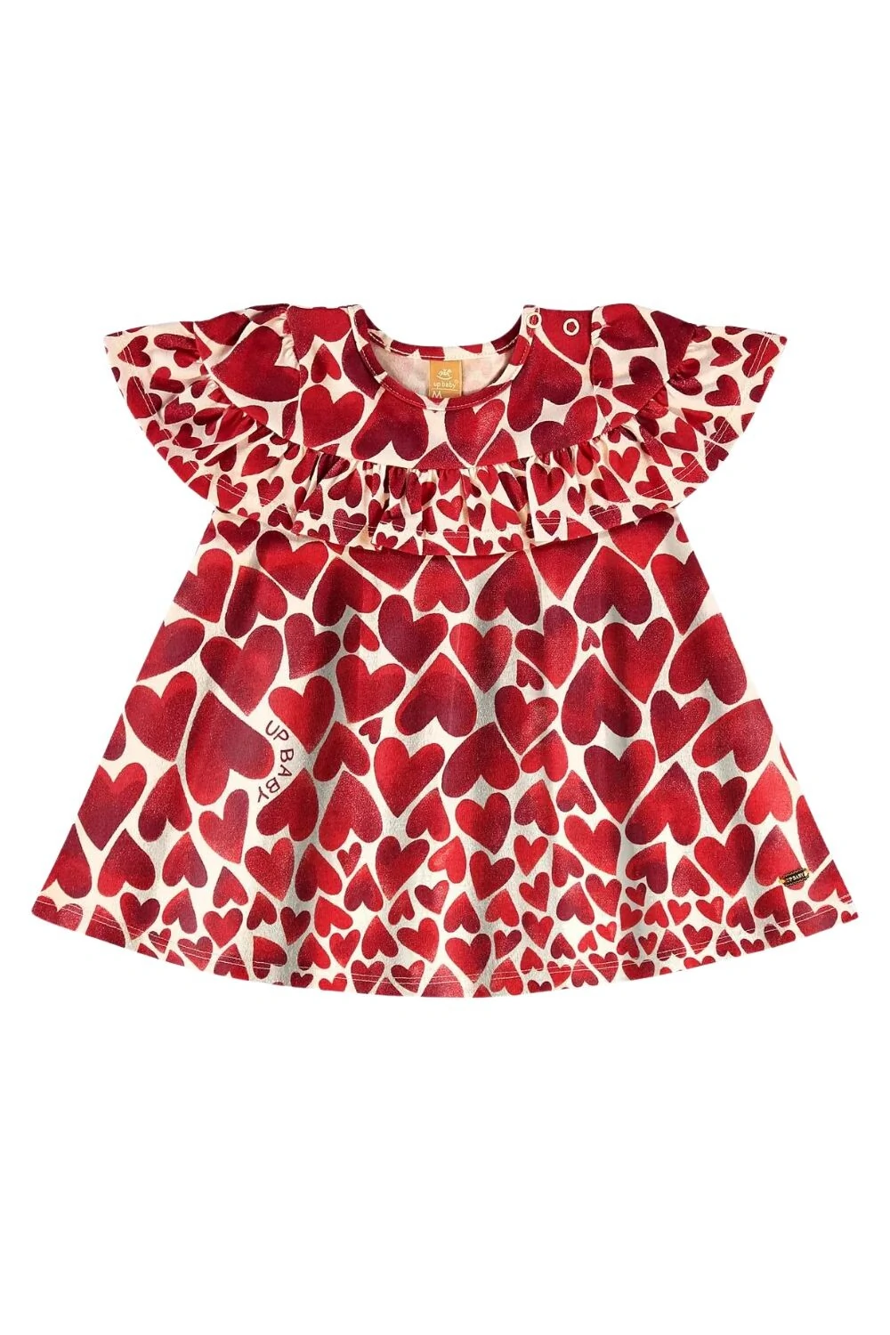 FotoVestido com faixa em cotton Up Baby