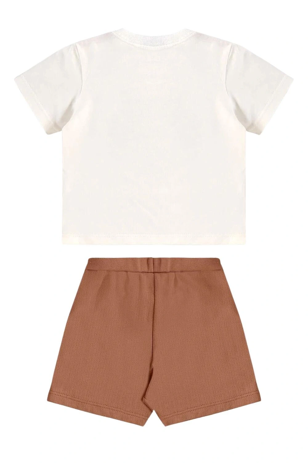FotoConjunto camiseta malha e bermuda malhão rustic Up Baby
