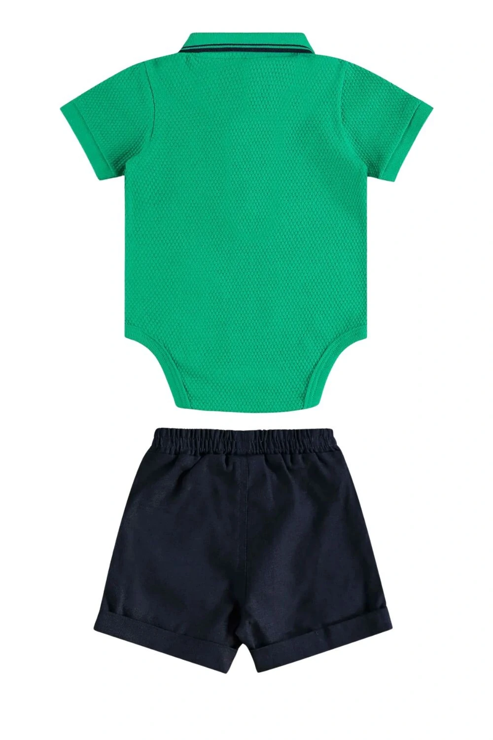 FotoConjunto body piquet e bertmuda linho Up Baby