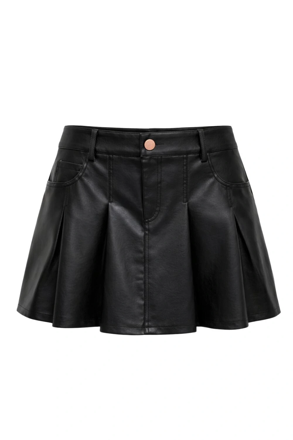 FotoMini saia pu com pregas Kwi