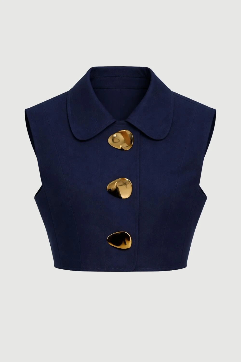 FotoColete alfaiataria com broches orgânicos Kwi