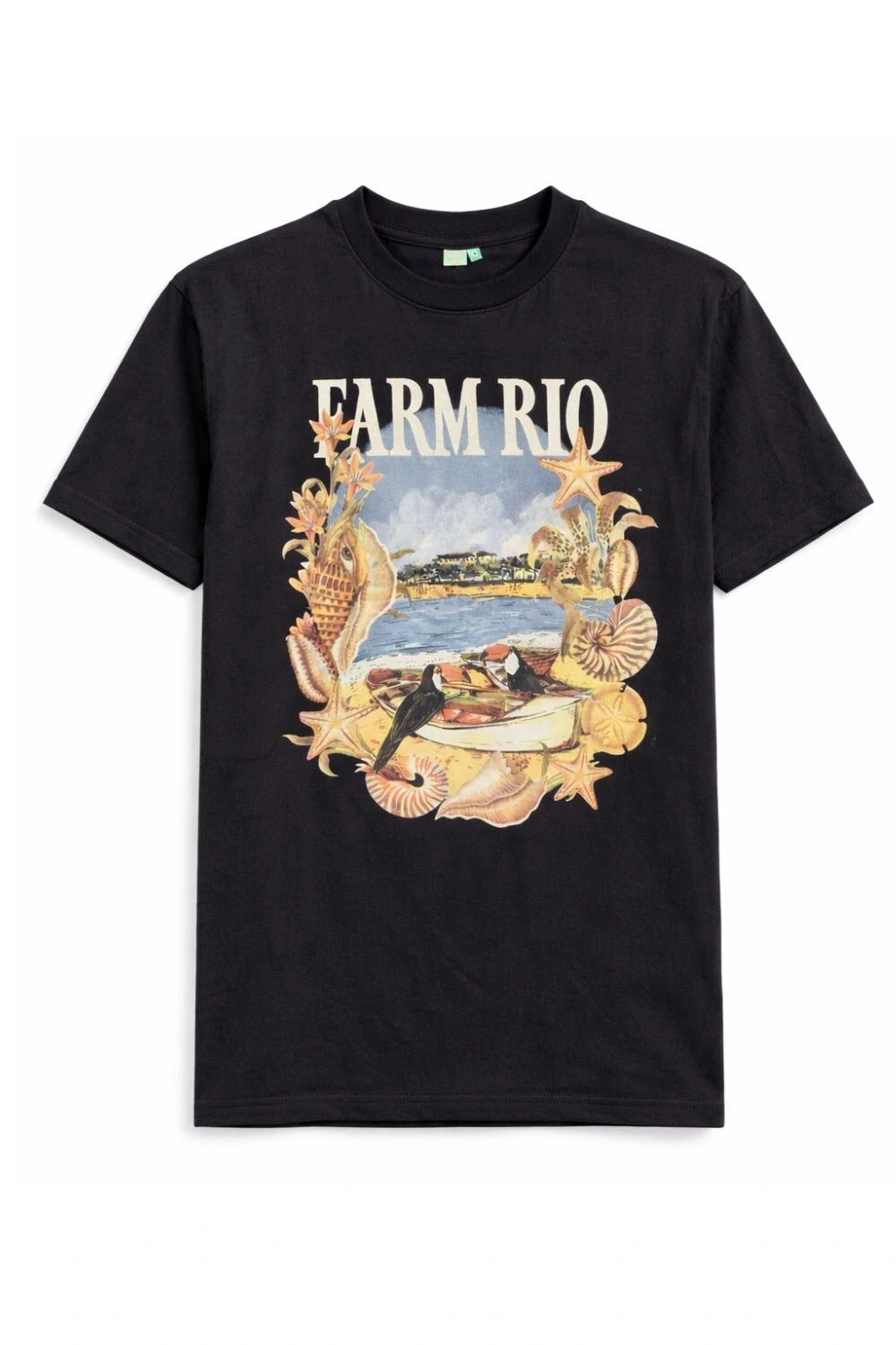 FotoT-shirt média moldura conchas Farm