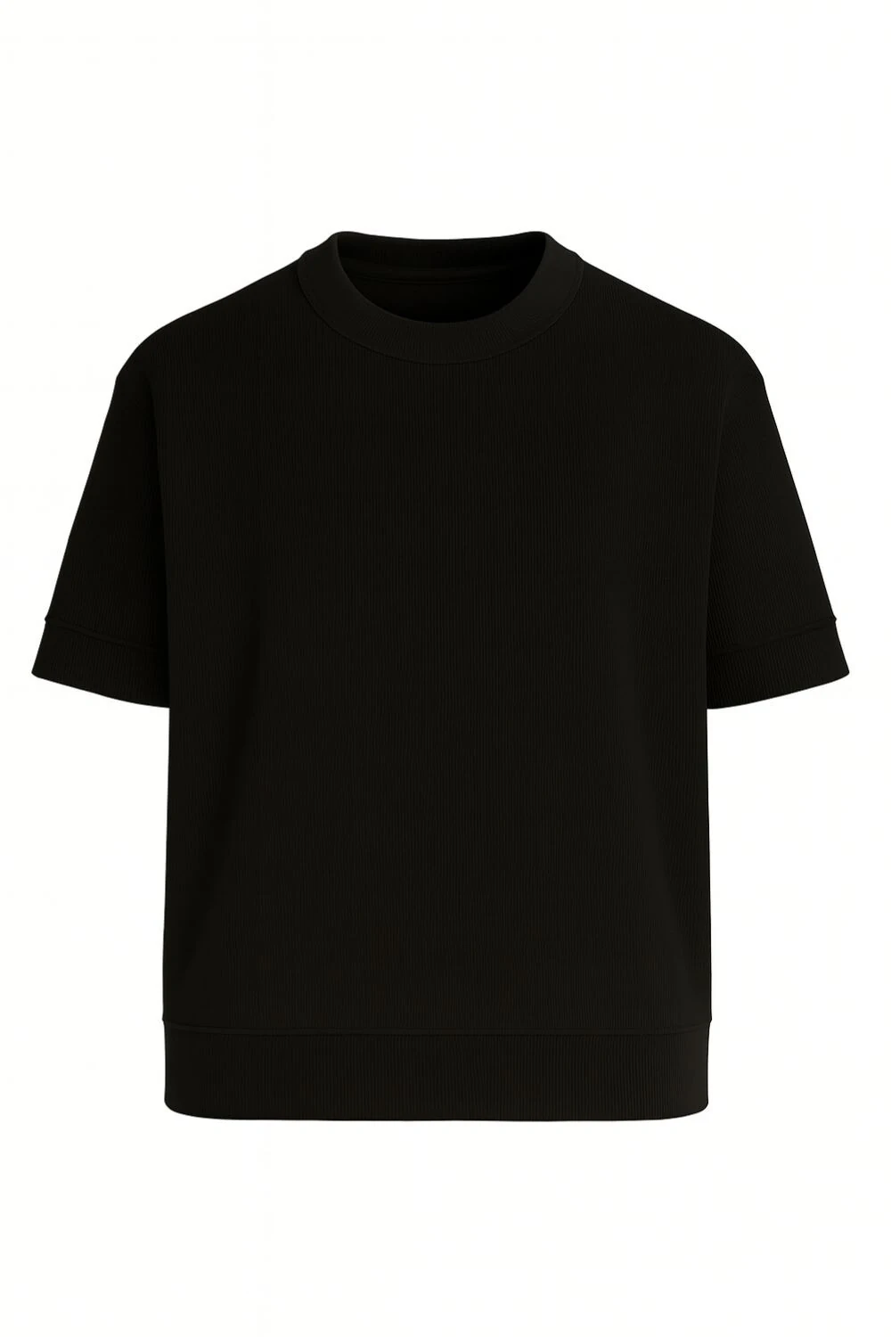FotoCamiseta masculina de malha c/ textura Kwi