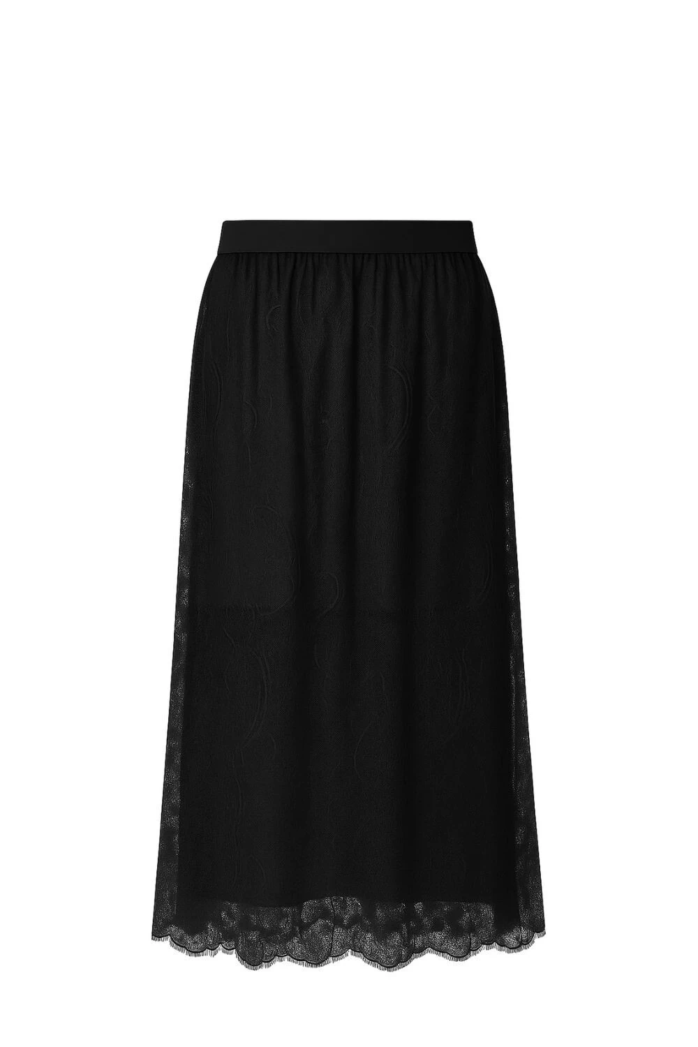 FotoSaia longa de renda Kwi