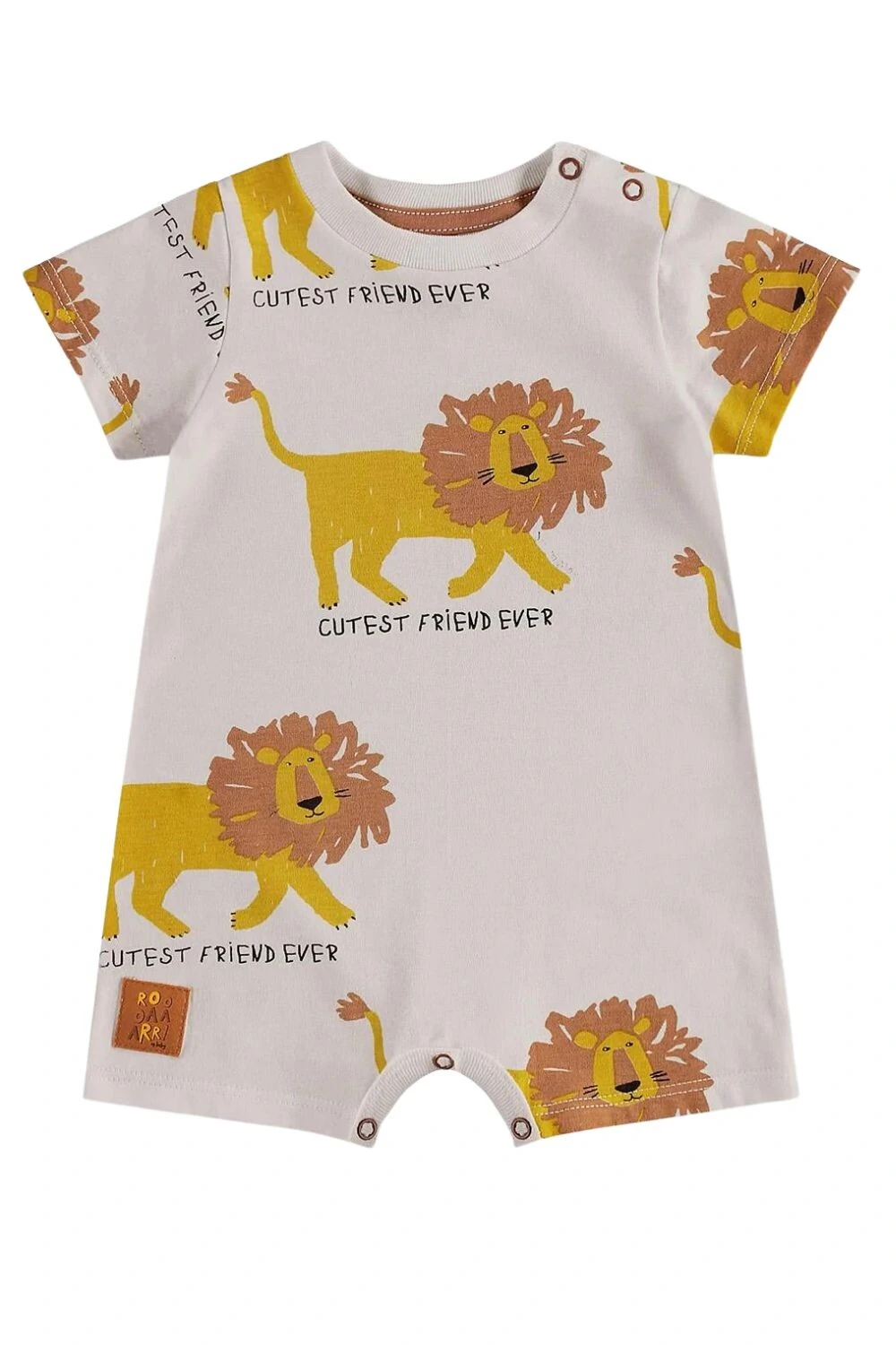 FotoMacaquinho manga curta em meia malha Up Baby