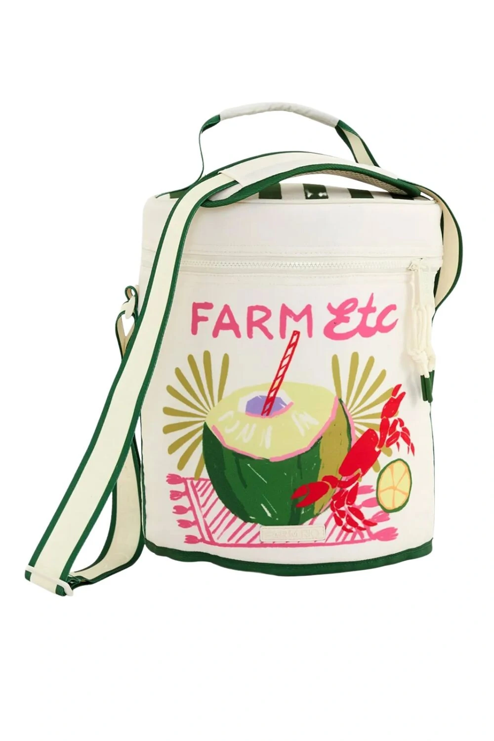 FotoCooler farofa lenço comida de praia Farm