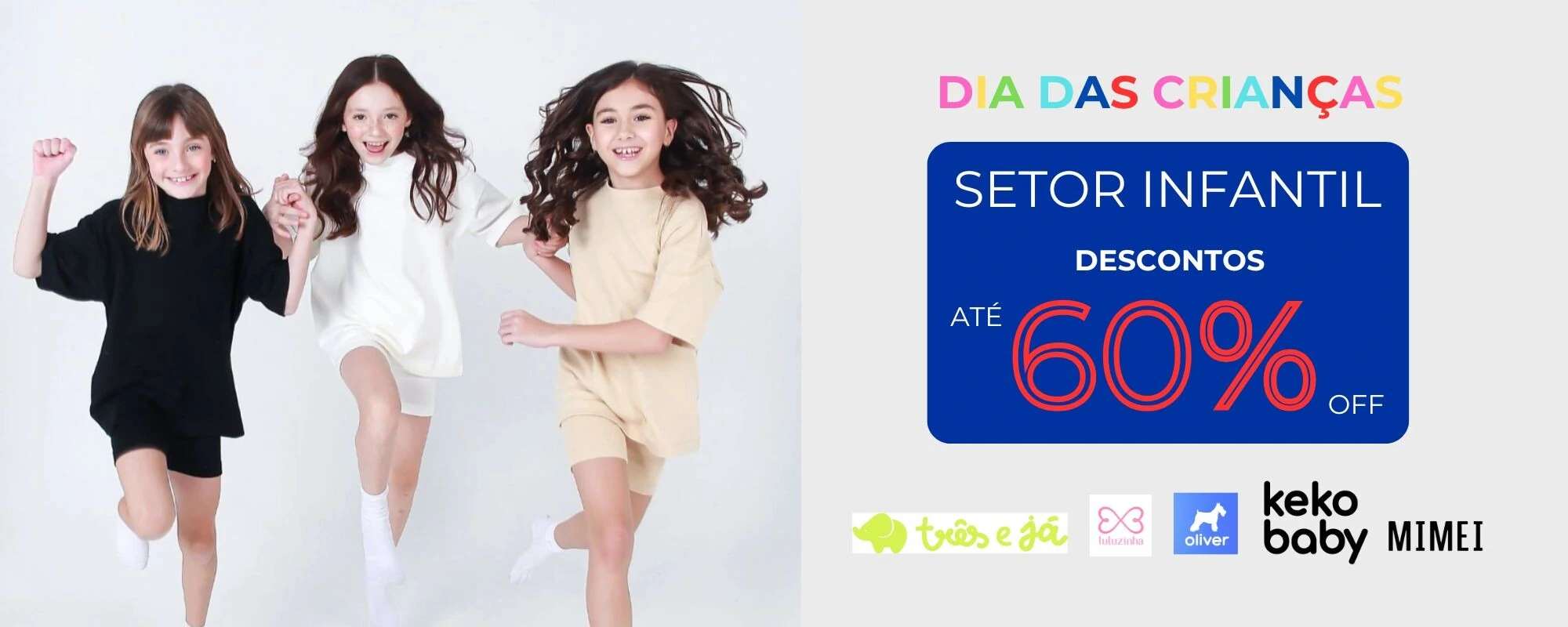 Outlet Infantil até 60%off