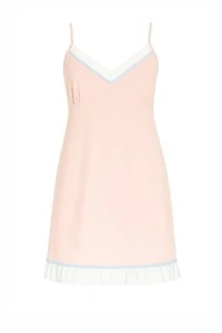 Pijama Feminino Camisola alça rosa claro Kwi