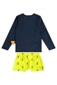 Conjunto camiseta e sunga boxer em malha uv fps+50 Up Baby