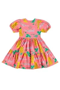 Vestido em cotton Up Baby