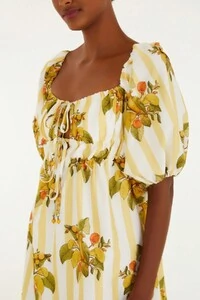 Vestido curto passaro chic Farm