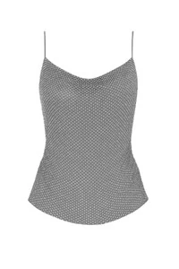 Blusa alça rede brilho Kwi