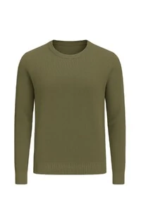 Blusa cashmere fino básico decote careca Kwi