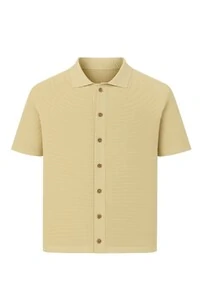 Camisa em Retilínea masculina Kwi