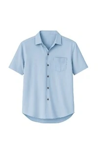 Camisa com botões e bolso frente Kwi