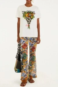 Tshirt fit bouquet tropical Farm