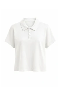 Camisa polo em piquet básica Kwi