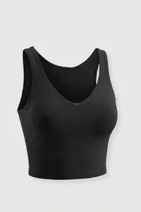 Top fitness de alça larga Kwi