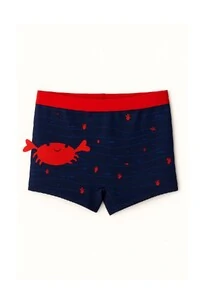 Sunga infantil estampa caranguejo Kwi