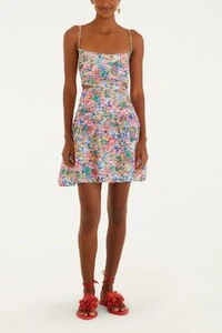 Vestido curto camponesa Farm