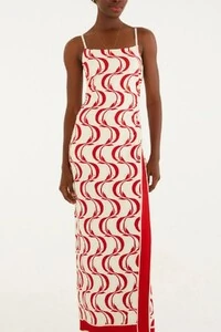 Vestido midi peixe copa Farm