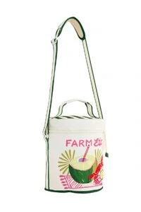 Cooler farofa lenço comida de praia Farm