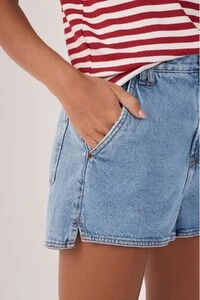 Short jeans alfaiataria Dress to